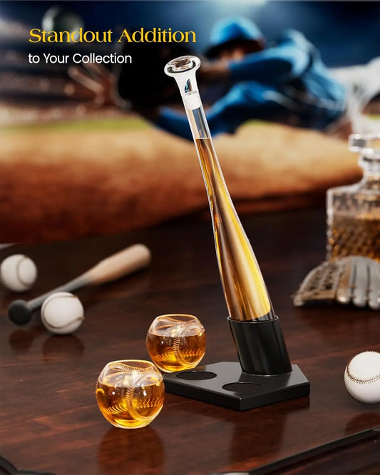 Baseball Gifts for Men, Whiskey Decanter