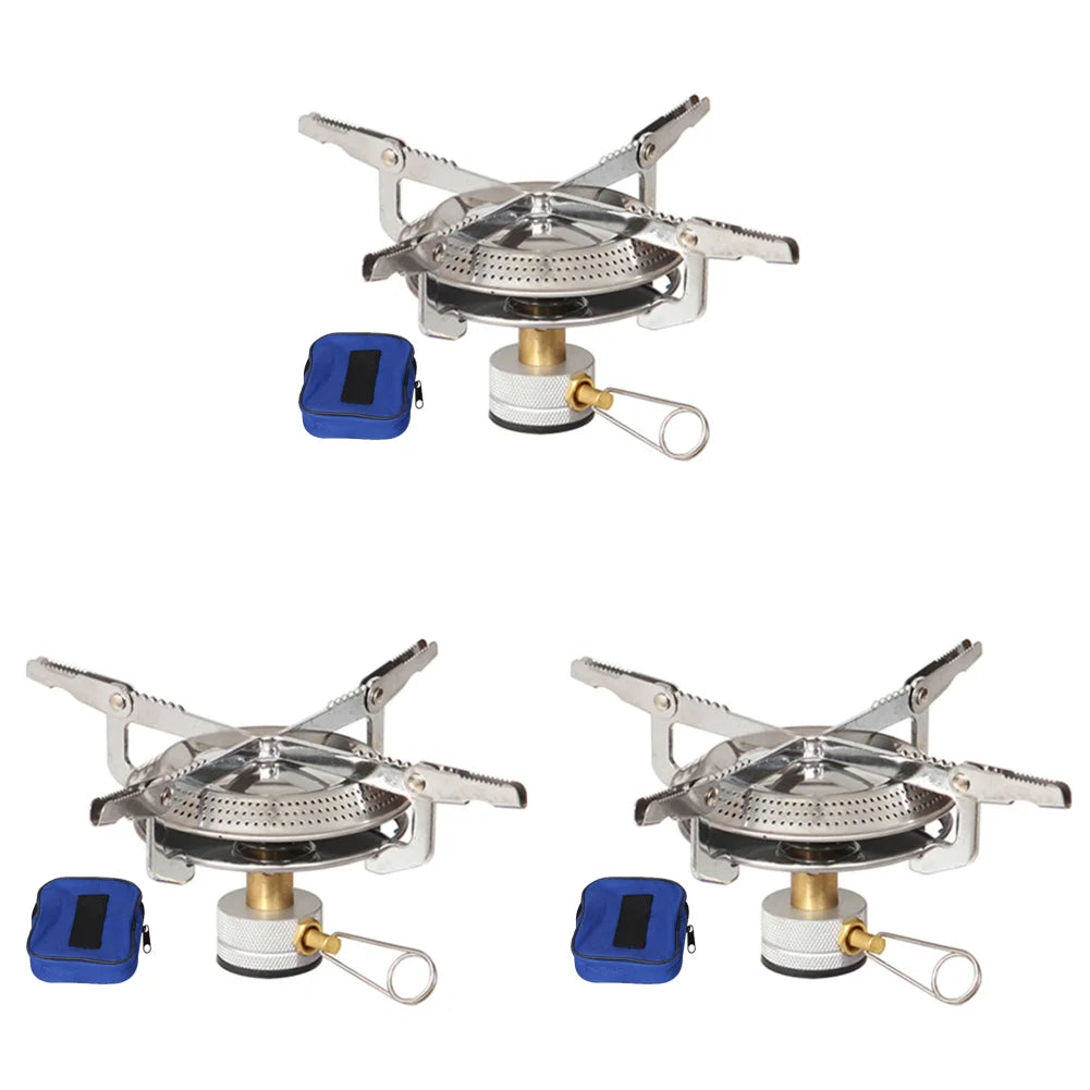 3-1pcs Outdoor Small Camping Gas Stove.