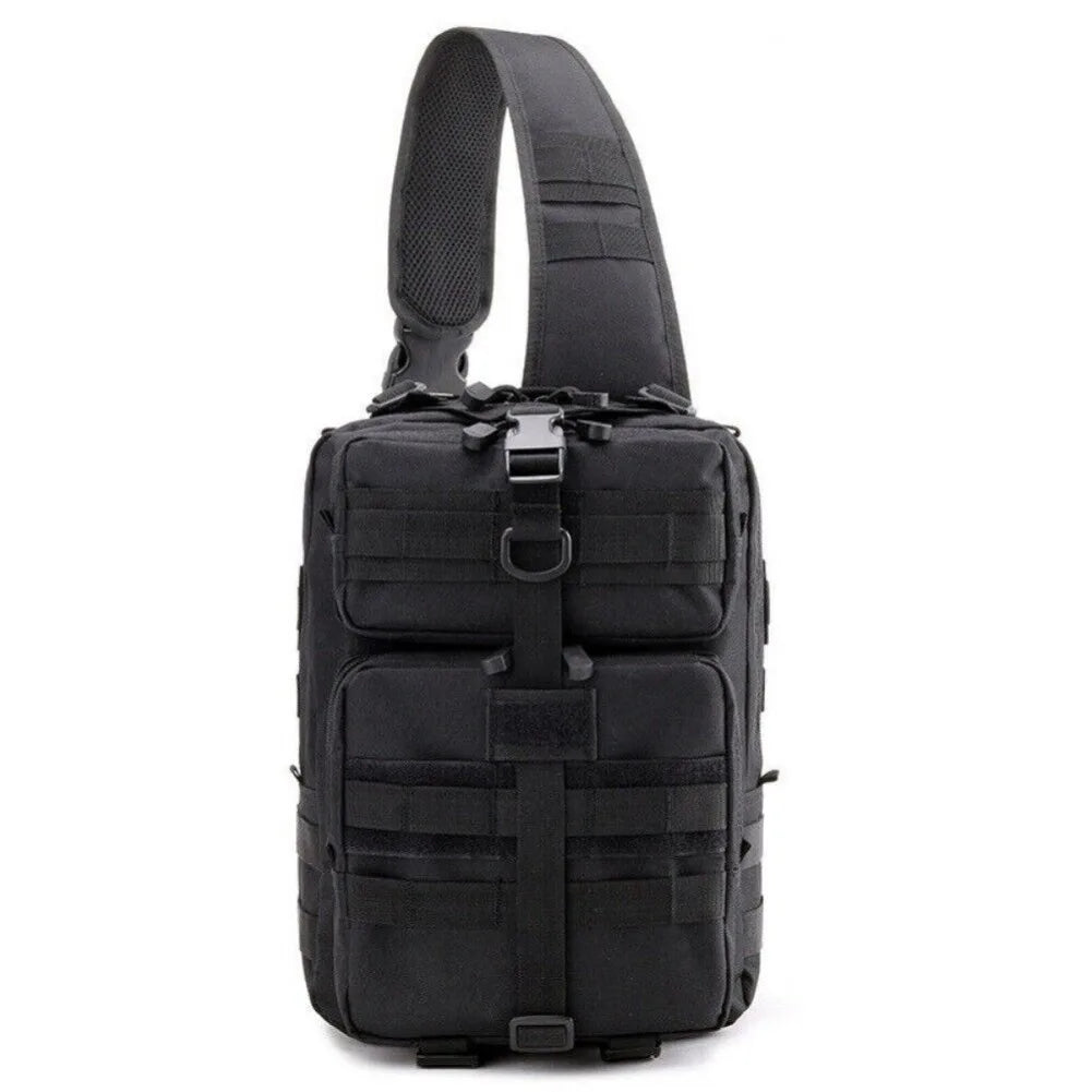 Mens Tactical Chest Bag Backpack