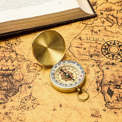 Outdoor Compass Pure Copper Multifunctional