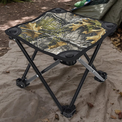 Mini Folding Camping Stool Portable Camping Stool Oxford Cloth Lightweight Small Chair Foldable Fishing Stool for Fishing Hiking