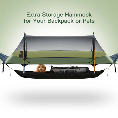 Night Cat Flat Lay Hammock Tent with Mosquito Net