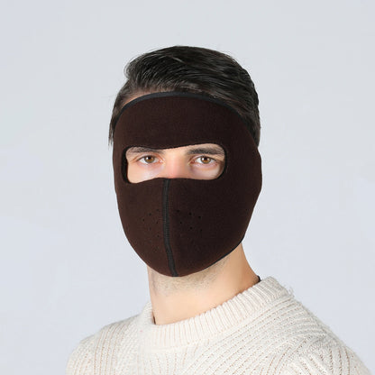 Fleece Winter Outdoor Sports Thermal Face Mask and Ear Warmer.