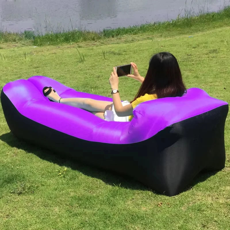 Lazy balloon sofa, portable For Backyard to Beach.
