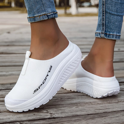 Summer women's sports shoes breathable thin mesh.