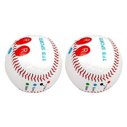 Pitch Training Baseball set with Finger Placement Markers.