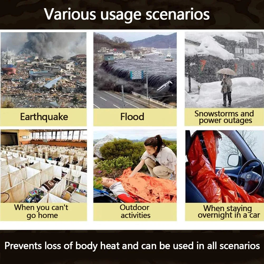 Emergency Sleeping Bag Waterproof Survival