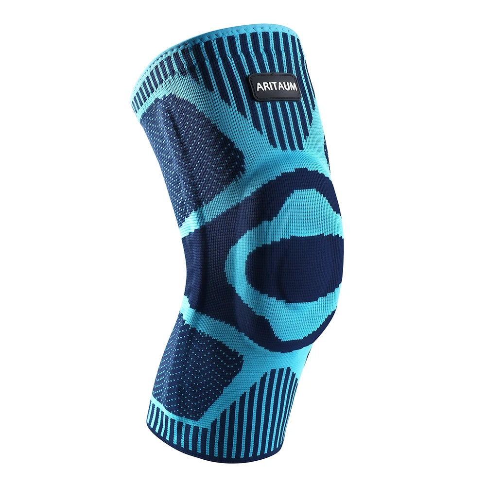 1 Pack of Professional Sports Knee Pads,  Meniscus Silicone Spring Support,