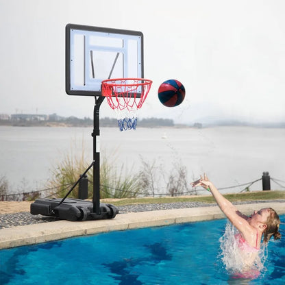 Portable Movable Swimming Pool  Backboard for Basketball