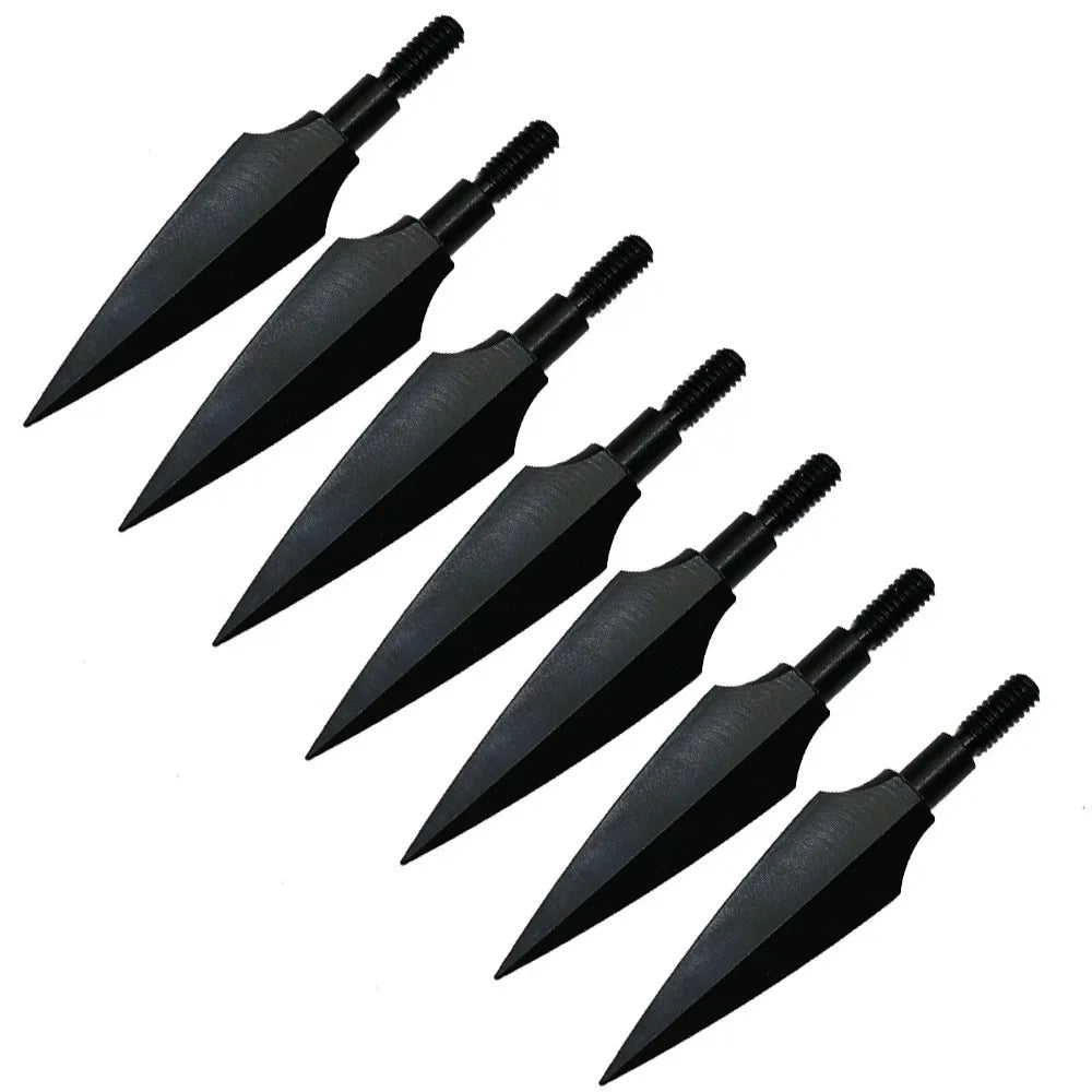 12/20pcs Hunting Arrowheads 150 Grain High Carbon Steel