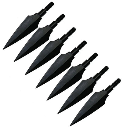 12/20pcs Hunting Arrowheads 150 Grain High Carbon Steel