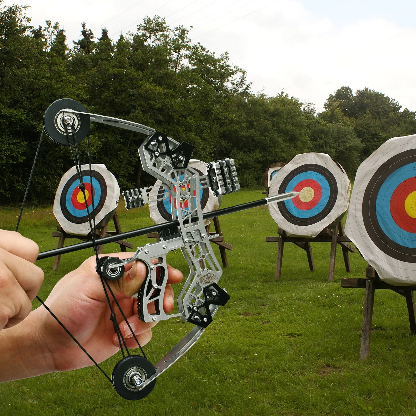 10.2" Mini Compound Bow and Arrows Set