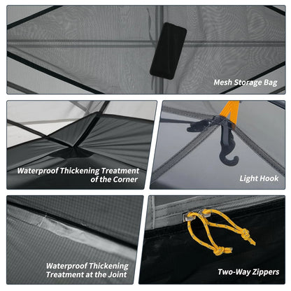 Naturehike Mongar Ultralight Tent 2 Person Waterproof PU3000mm