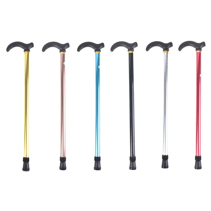 75-90cm Aluminum Alloy Adjustable Walking Stick