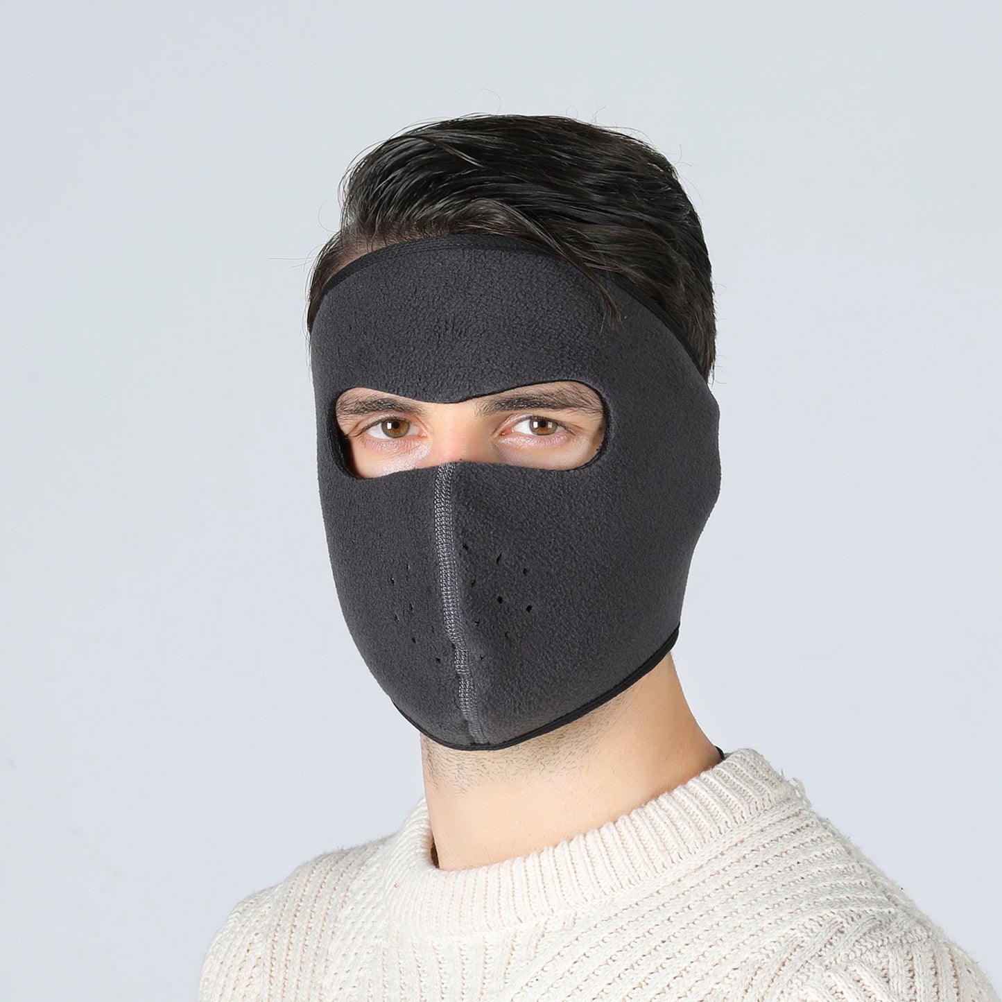 Fleece Winter Outdoor Sports Thermal Face Mask and Ear Warmer.