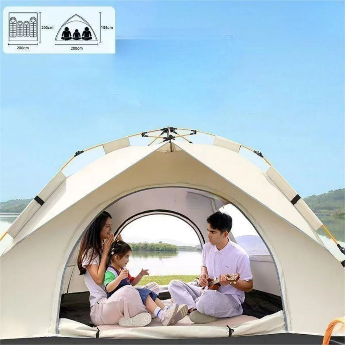 Outdoor Automatic Quick-opening Tent
