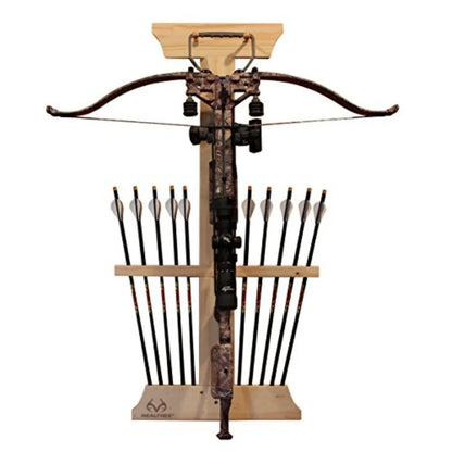 Rush Creek Creations Wall Mounted Bow and Arrow Display Rack