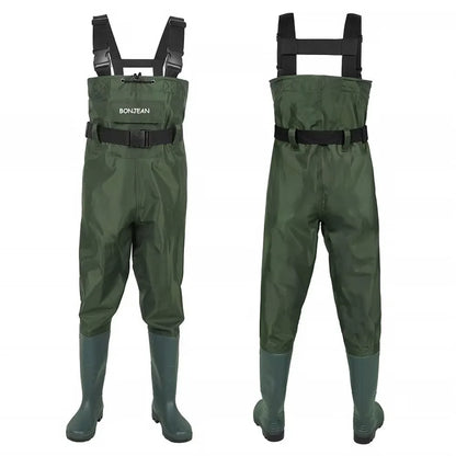 Waterproof Fishing Waders Pants Chest-Length