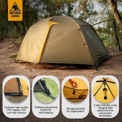 OneTigris Stella Camping tent, 2 Person Tourist