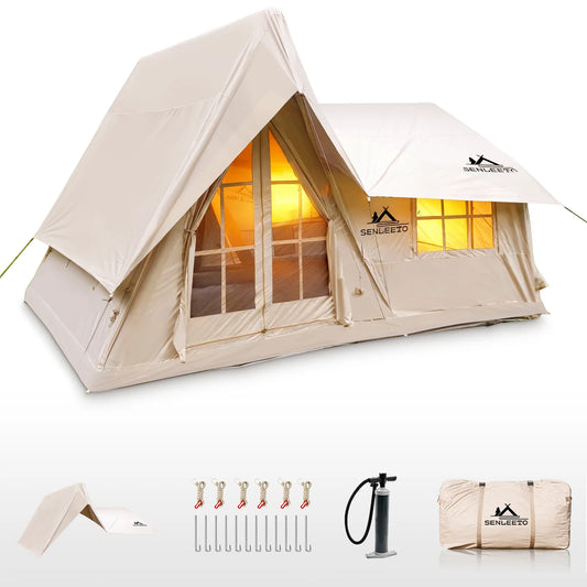 6-8 Person Large Inflatable Camping Tent