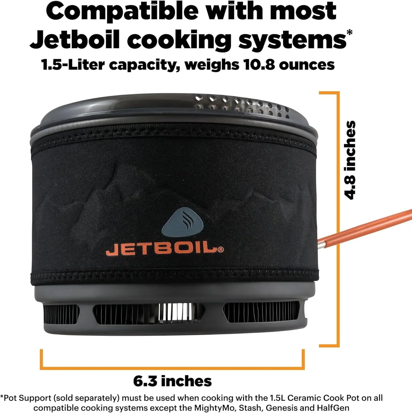 1.5L Ceramic Flux Ring Cook