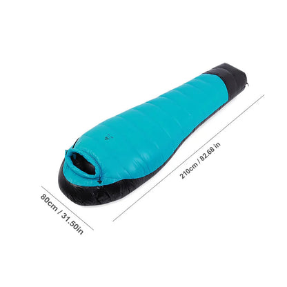 Goose Down Winter Sleeping Bag Ultralight