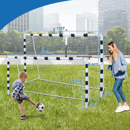 Portable and stable football door frame football goal