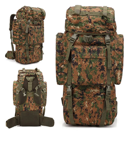 65L Military MOLLE Large Capacity Backpack