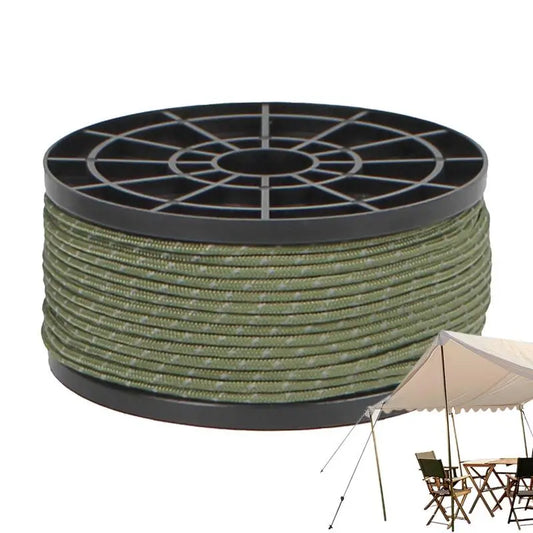 Reflective Camping Rope 164ft Para-cord Rope Reflective Rope 2.5mm