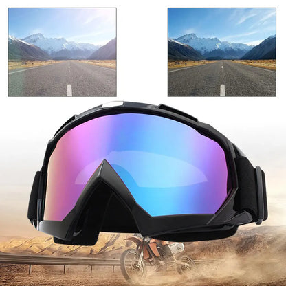 Skiing Eyewear, Windproof, Cycling, Sun Anti-Fog Protective Goggles UV Protection for Winter Outdoor Sport