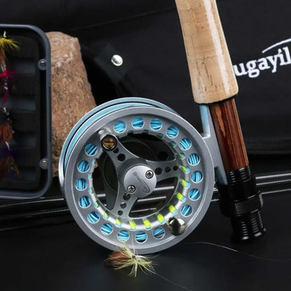 Saltwater, Freshwater, Fly Fishing Rod with Reel Combo Kit for Advanced Anglers