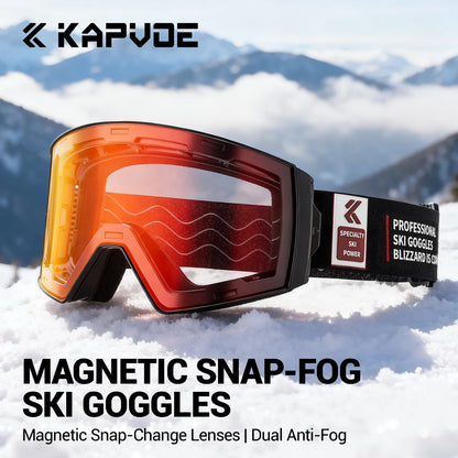Winter Outdoor Photochromic Ski Goggles