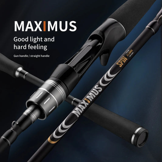 MAXIMUS Freshwater, Saltwater Carp Bass Fishing Rod.