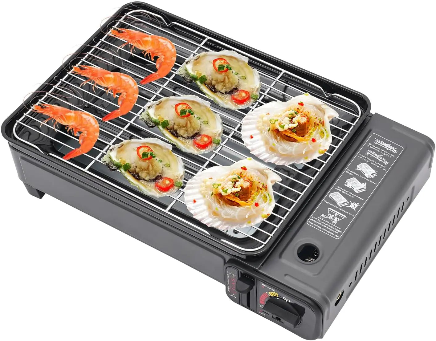Portable Camping Butane Grill Stove.