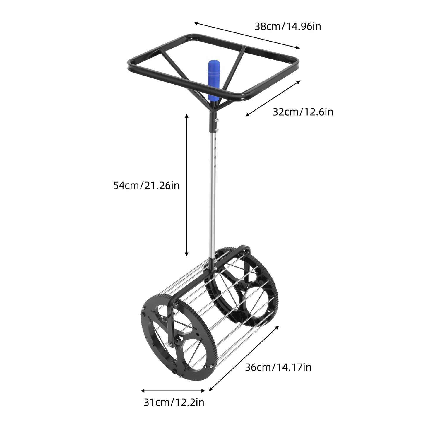2 in 1 Tennis Balls Pickup - Automatic Balls Receiver Hold Up 55 Tennis Balls
