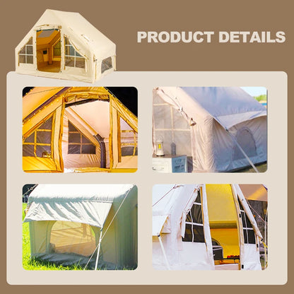 Inflatable Tent with Pump,Waterproof Camping Tents