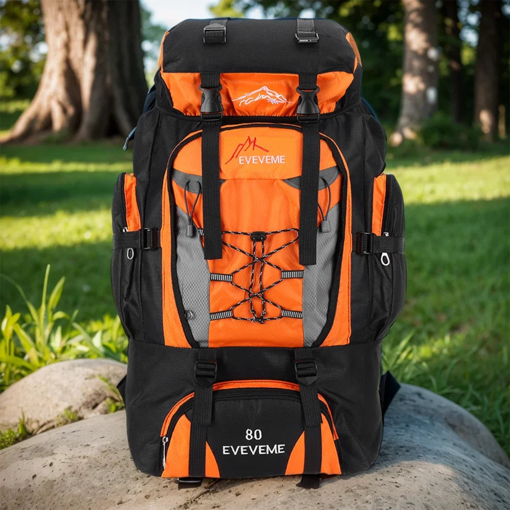Mountaineering Backpack Large Capacity Climbing Backpack Adjustable.