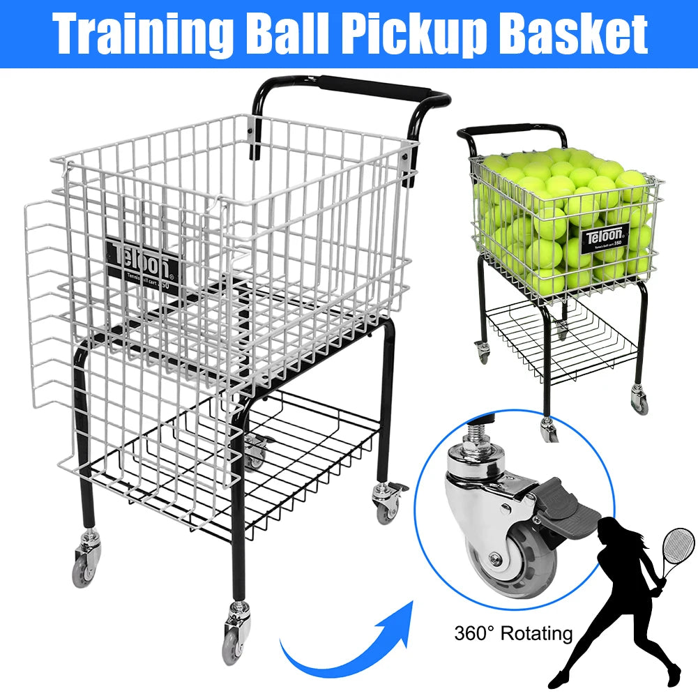 Training Ball Pickup Basket Holds 350 Balls