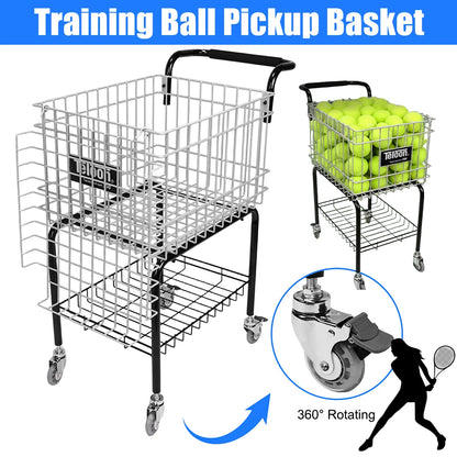 Training Ball Pickup Basket Holds 350 Balls