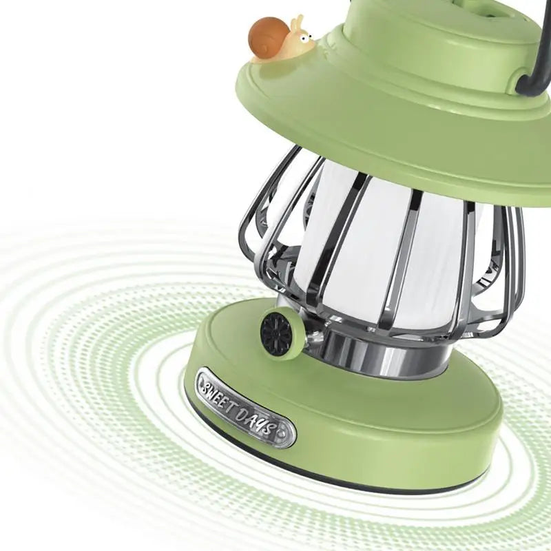 Rechargeable Camping Lantern Snail Design