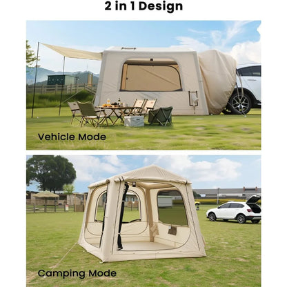 Inflatable SUV Camping Tents: Pop-Up for Large SUVs