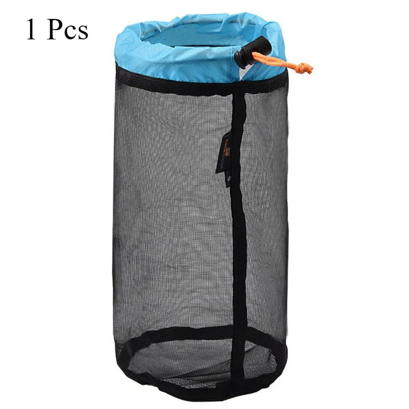 1Pcs Outdoor Ultralight Mesh Storage Bag