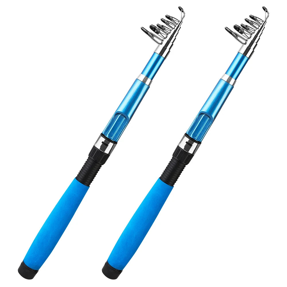 Short Telescopic Fishing Rod.