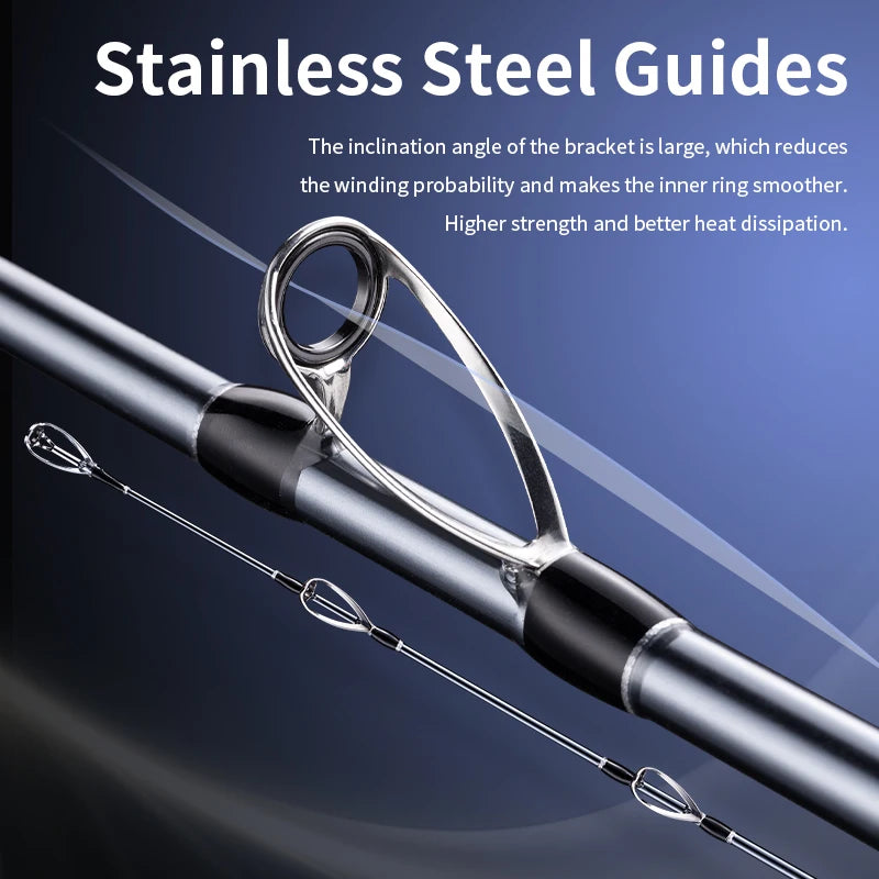 ROOBLINOS RAPTOR II Boat Fishing Rod, Casting, Spinning Rod