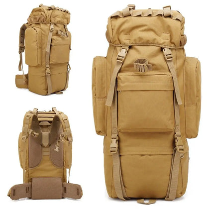 65L Military MOLLE Large Capacity Backpack