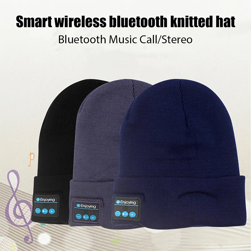 Bluetooth Hat Warm Beanie Music Wireless