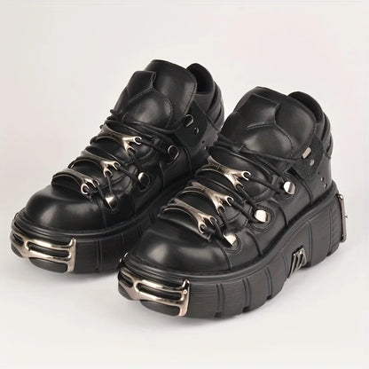 Thick Bottom Platform Women Sneakers, Large Size Casual.