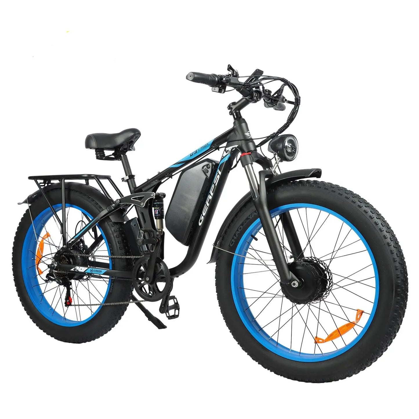 BAOLUJIE DM01 Motor Electric Bicycle 60V 30AH Battery Max Speed 42 MPH