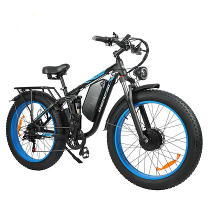 BAOLUJIE DM01 Motor Electric Bicycle 60V 30AH Battery Max Speed 42 MPH