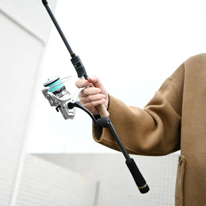 4Piece 7ft  Carbon Fiber Spinning Rod and Reel Combo.